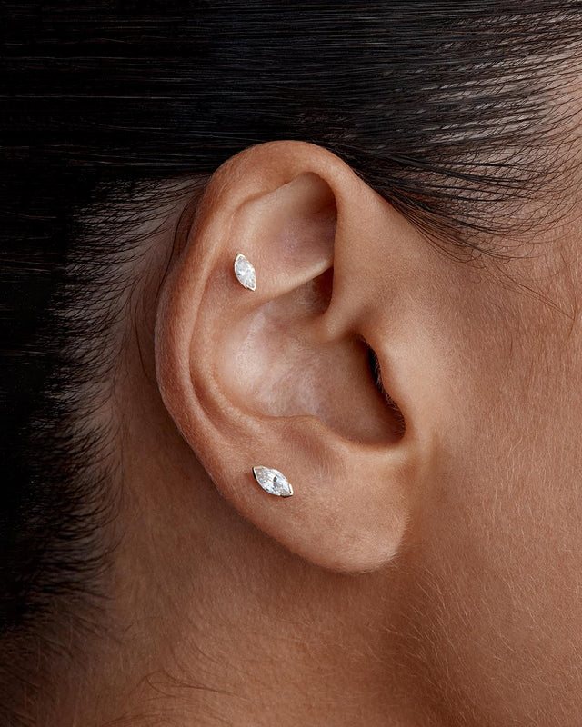 Flatback earrings