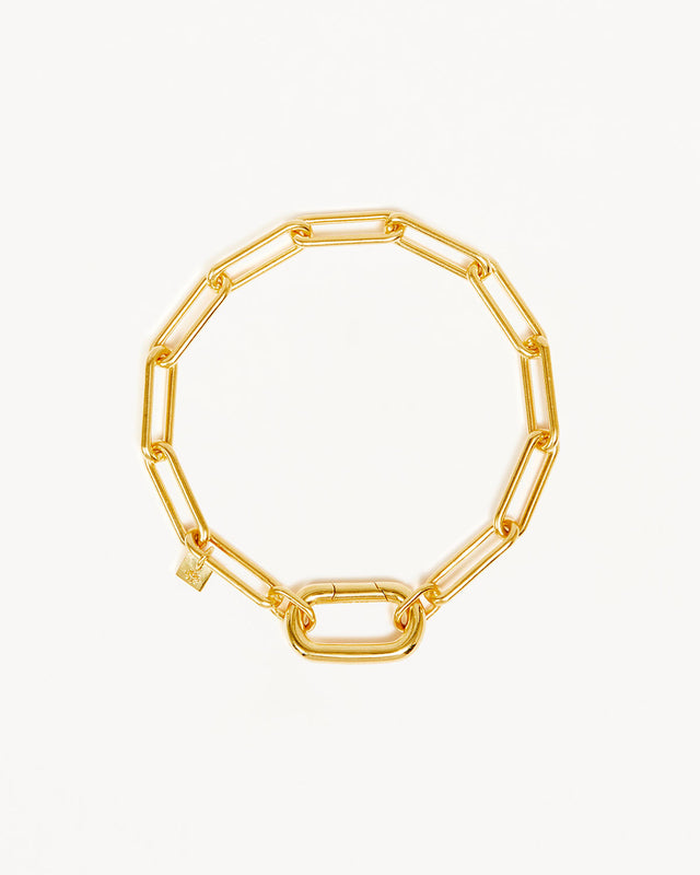 18k Gold Vermeil With Love Annex Link Bracelet