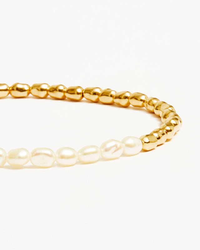 18k Gold Vermeil By Your Side Pearl Bracelet