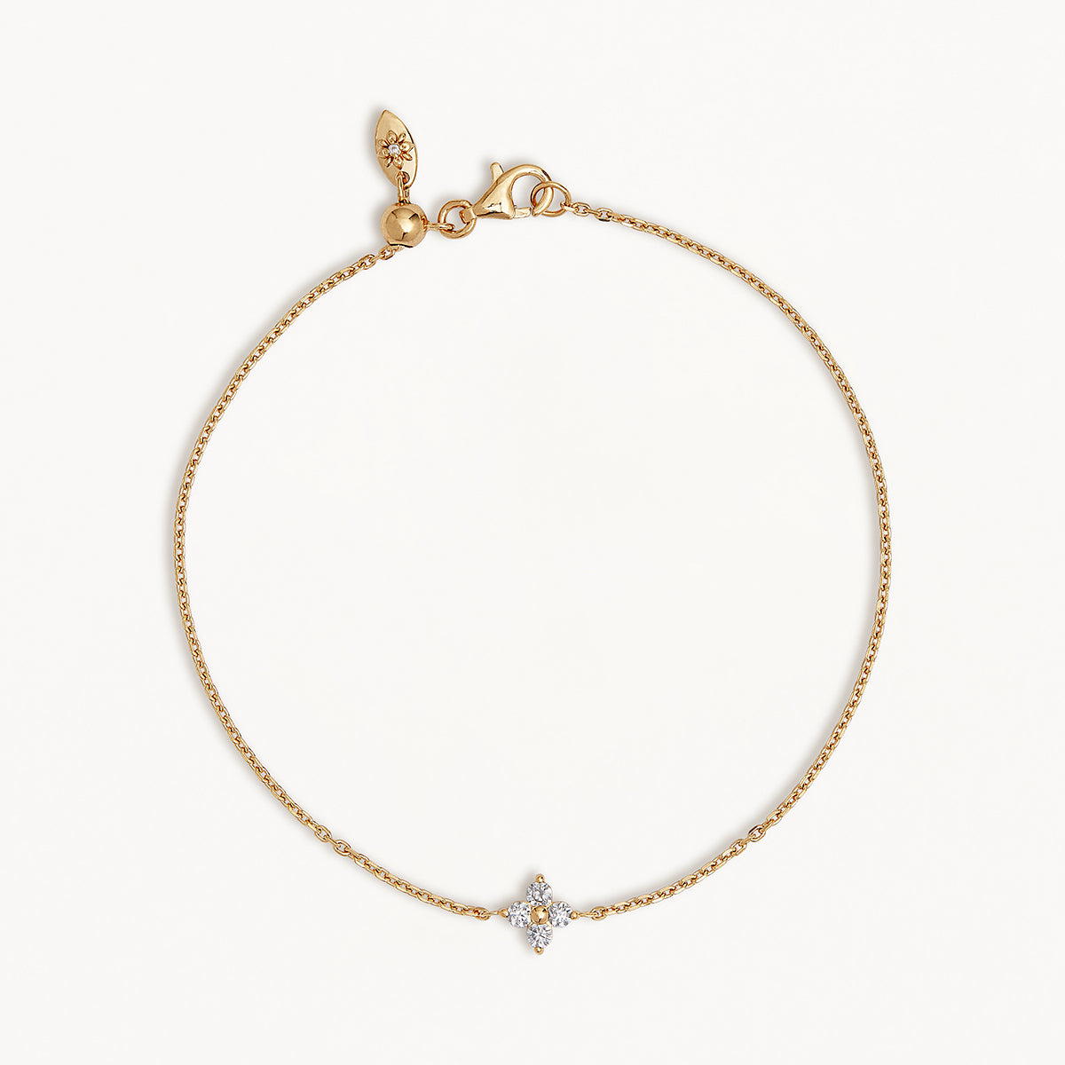 Pastel Rainbow Gemstone Bracelet In 18k Gold Vermeil