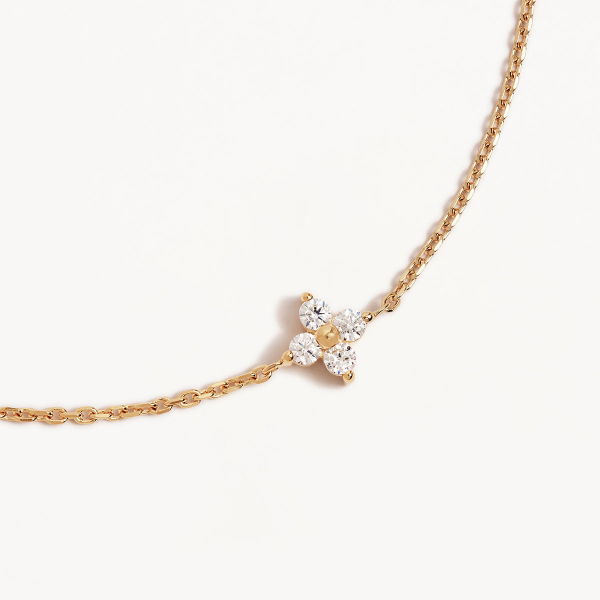 Pastel Rainbow Gemstone Bracelet In 18k Gold Vermeil main image 1