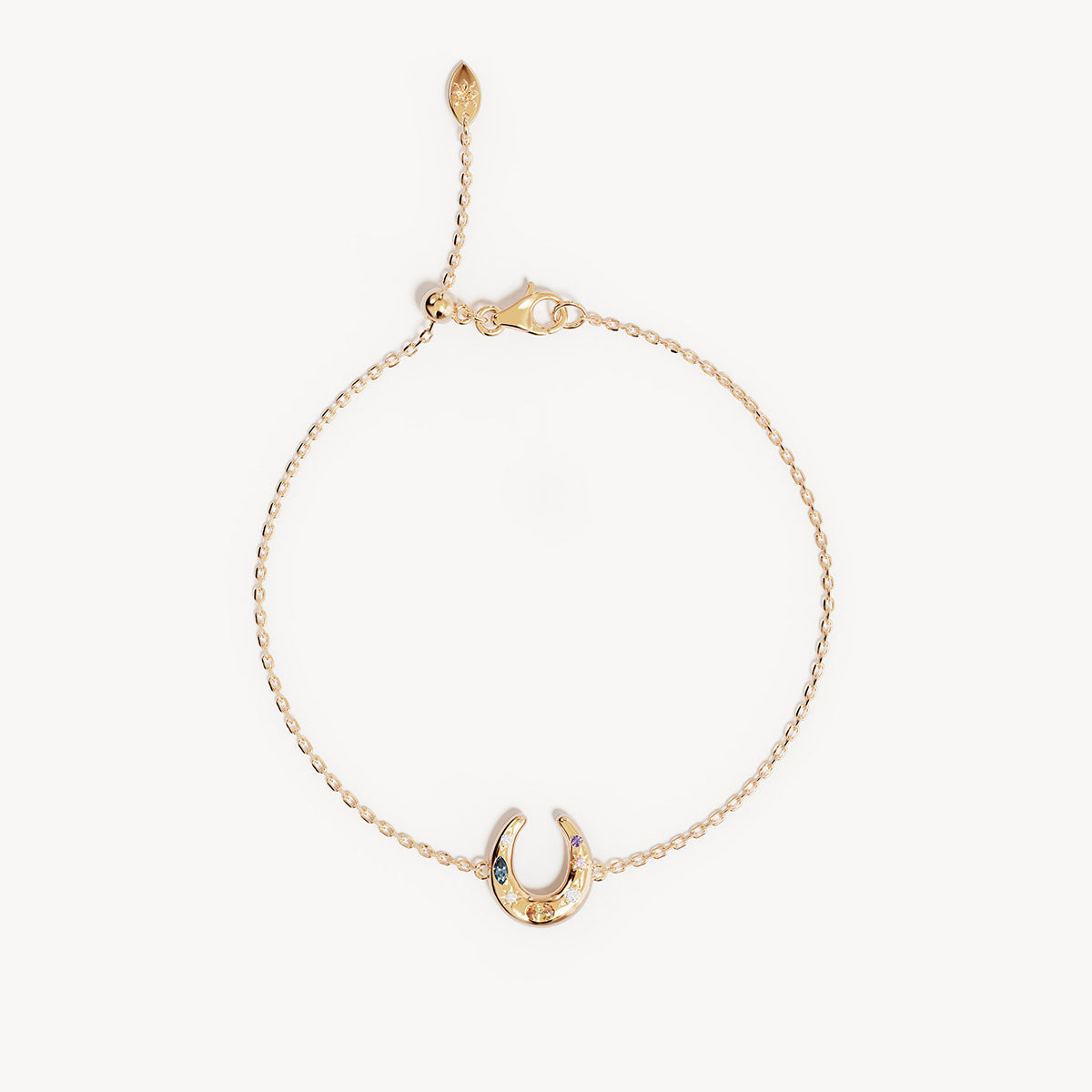 18k Gold Vermeil Lucky Horseshoe Bracelet – by charlotte