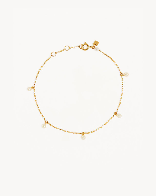 14k Solid Gold Peace Lover Bracelet