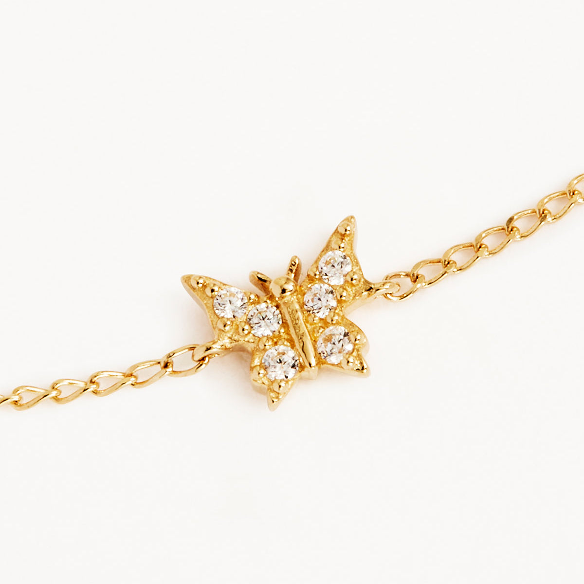 14k Solid Gold Fly With Me Bracelet – by charlotte