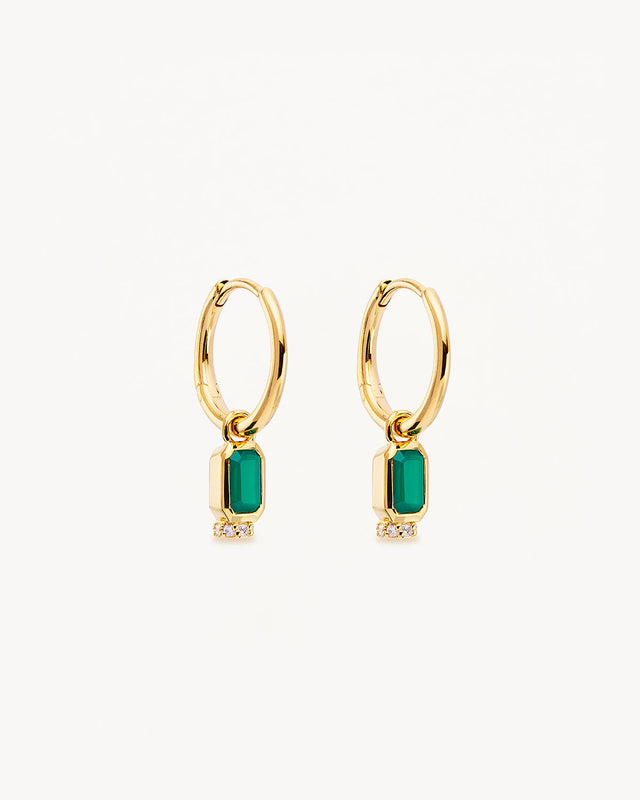 18k Gold Vermeil Strength Within Hoops