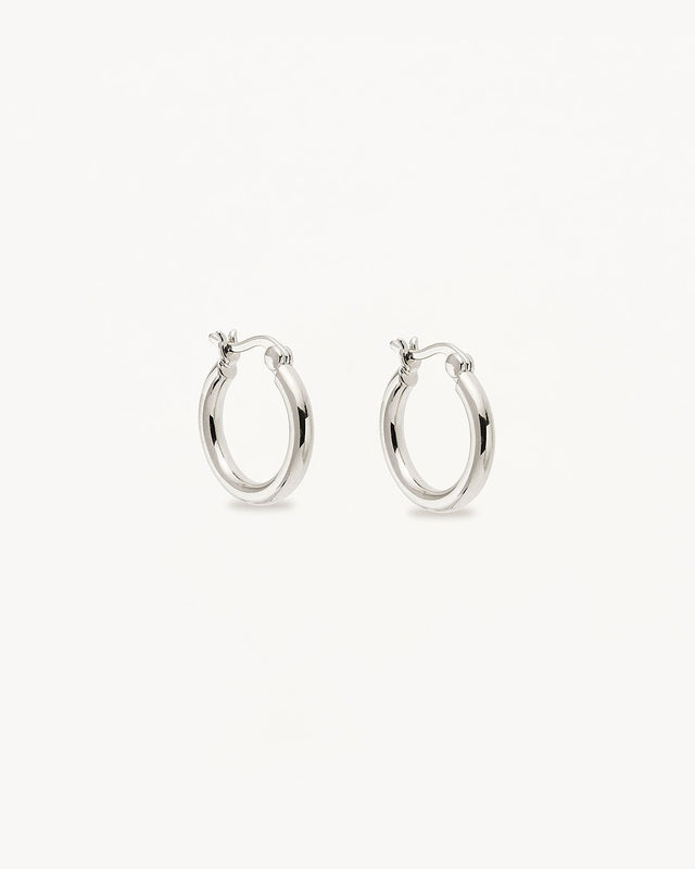 Sterling Silver Sunrise Small Hoops