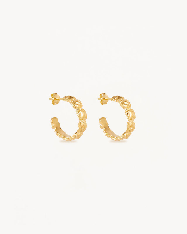18k Gold Vermeil All Kinds of Beautiful Hoops