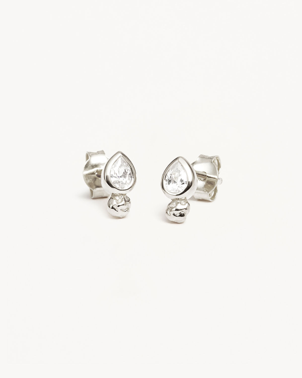 Silver tops deals earrings