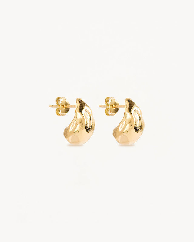18k Gold Vermeil Wild Heart Small Earrings