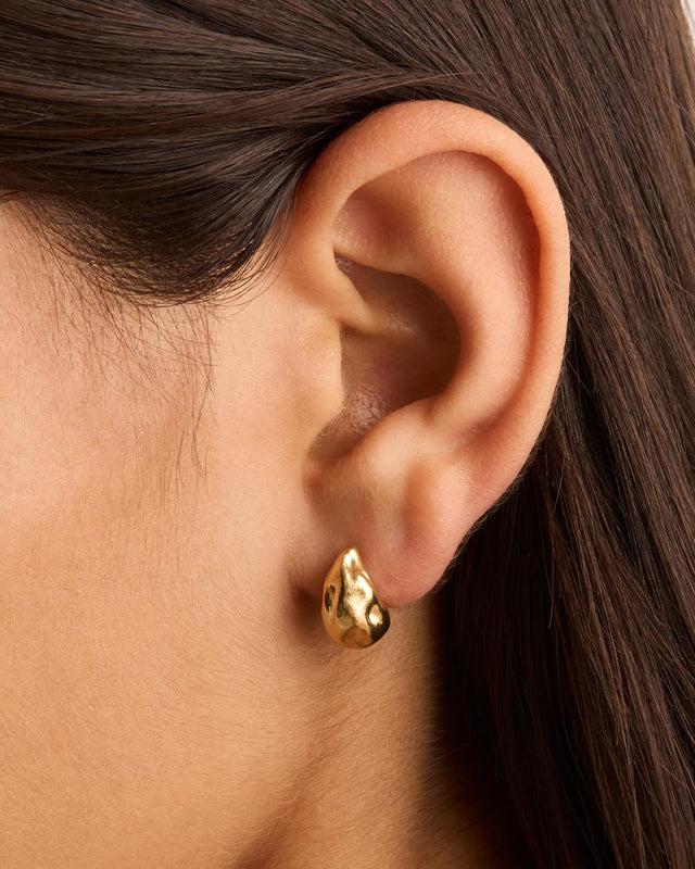 18k Gold Vermeil Wild Heart Small Earrings