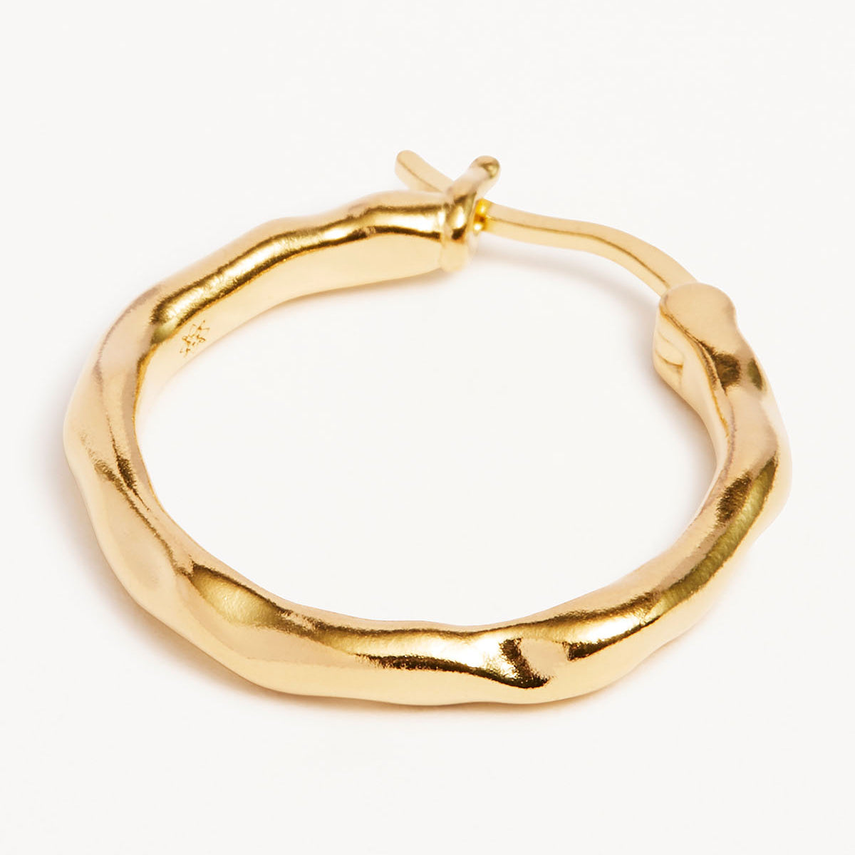 Dancing in Starlight Hoops - Gold Vermeil