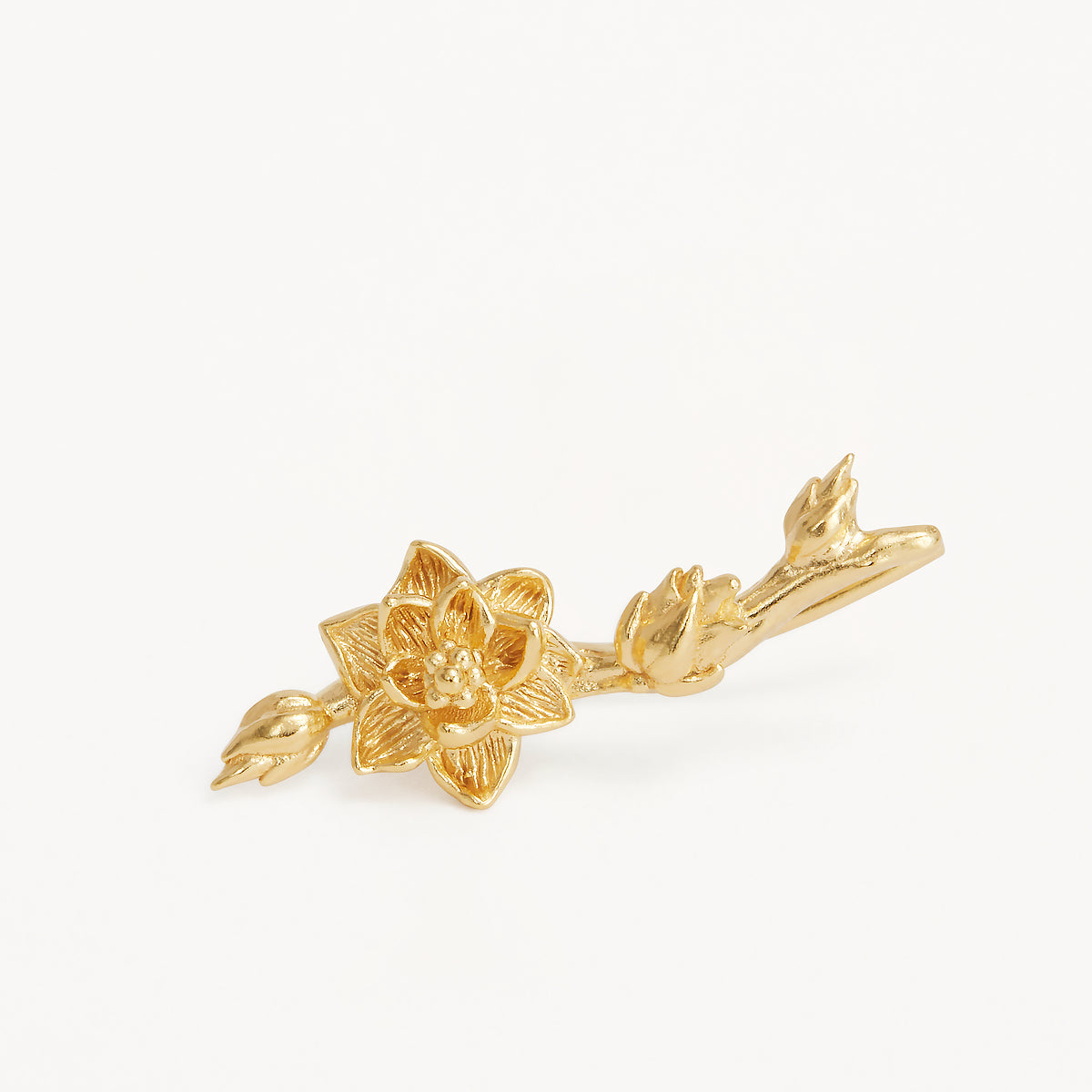 18k Gold Vermeil Bloom Within Lotus Ring