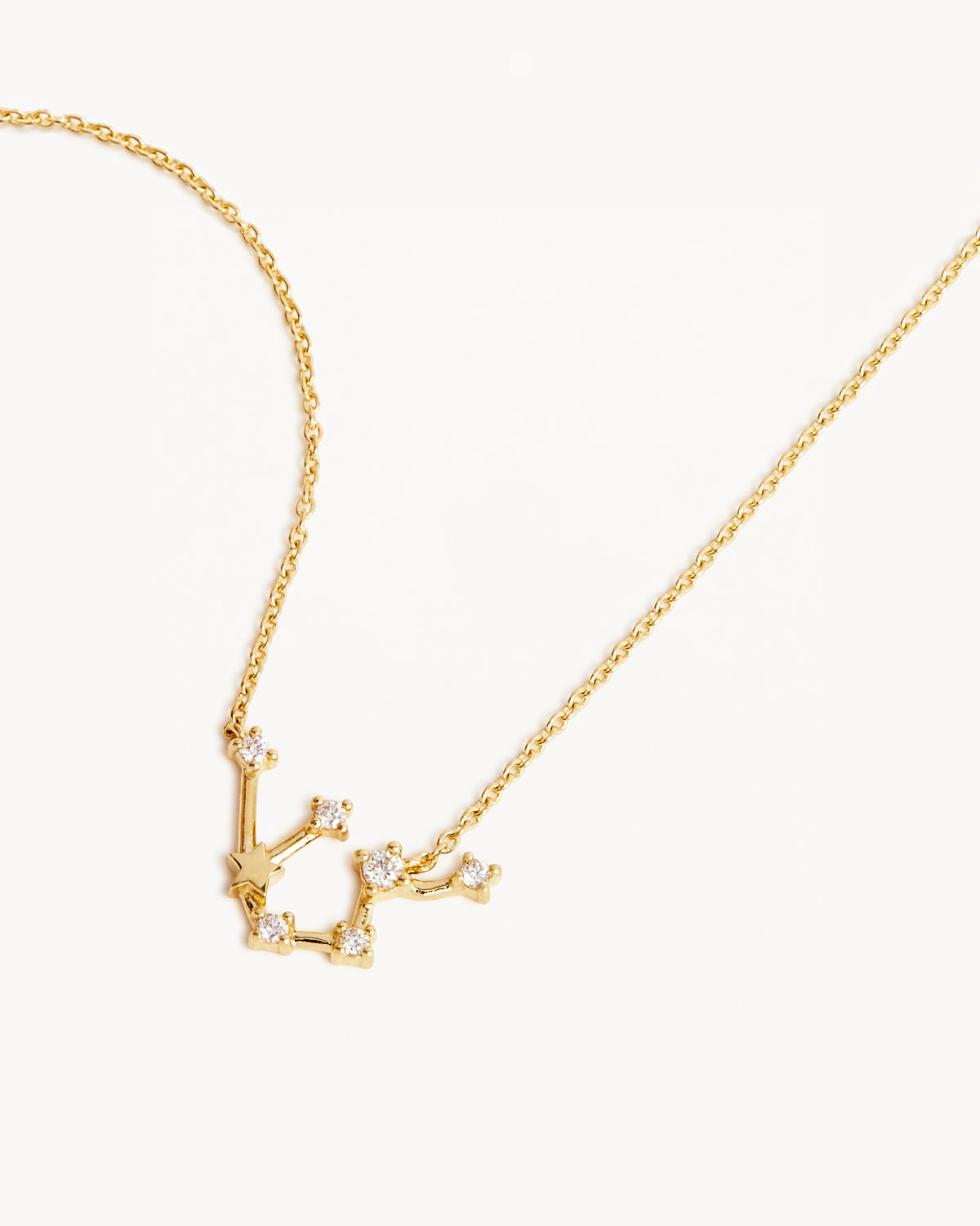 Aquarius necklace white on sale gold