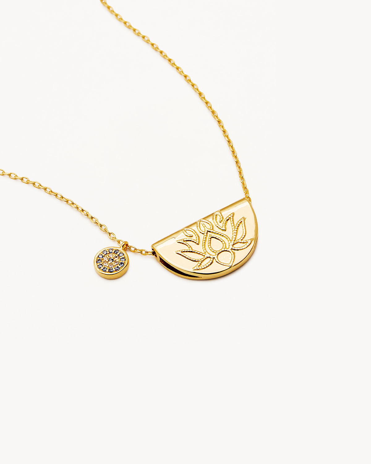 Lucky lotus store necklace