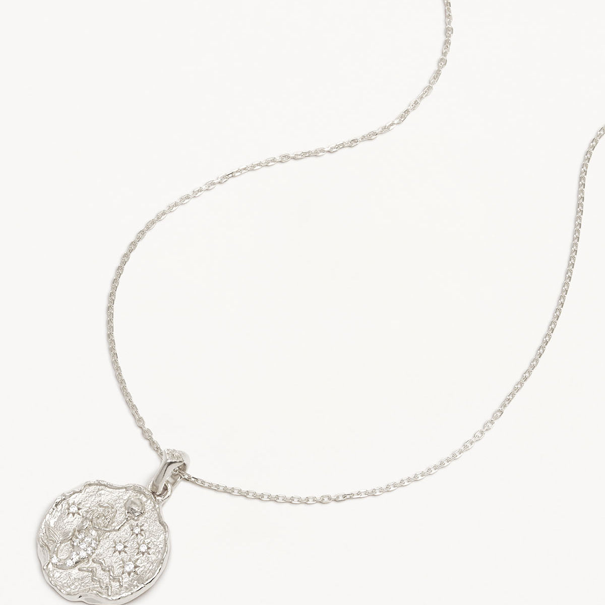 Sterling Silver She is Zodiac Necklace Aquarius by charlotte