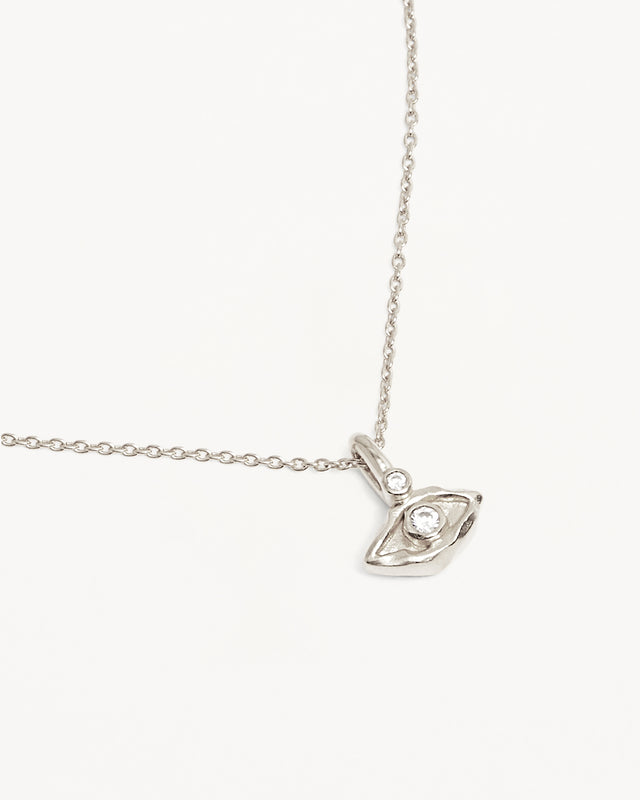 Sterling Silver I am Protected Necklace