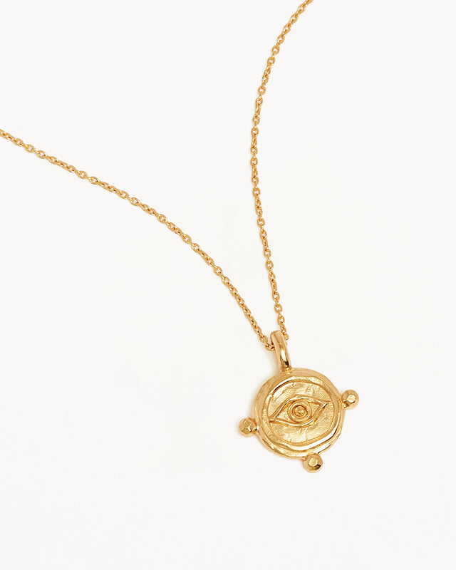 18k Gold Vermeil Luck and Love Necklace