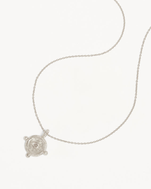 Sterling Silver Luck and Love Necklace