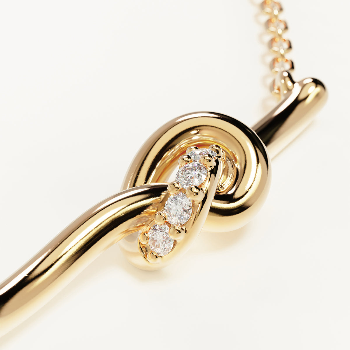 18k Gold Vermeil Love in Stillness Pearl Necklace