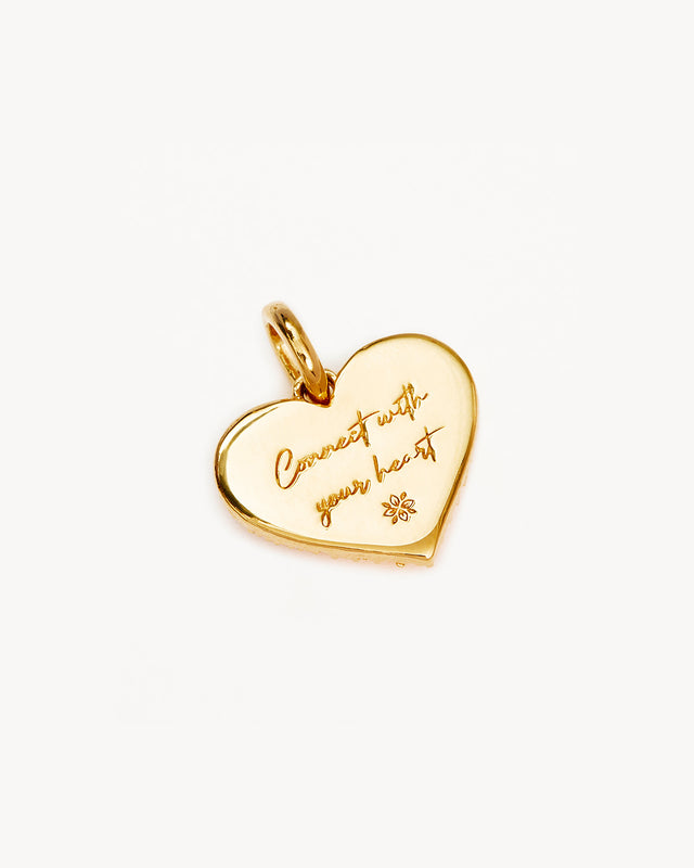 18k Gold Vermeil Connect With Your Heart Annex Link Pendant