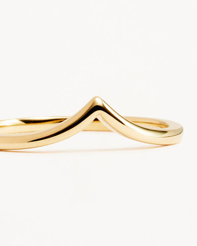 14k Solid Gold Purity Arch Ring