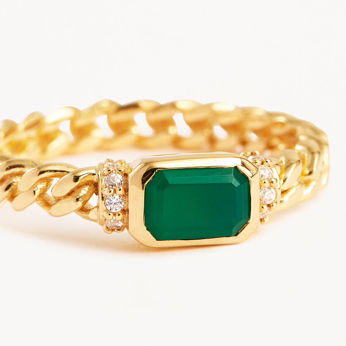 18k Gold Vermeil Strength Within Ring by charlotte