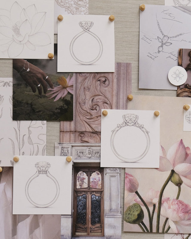Behind The Design| Our Engagement Collection: Love in Bloom