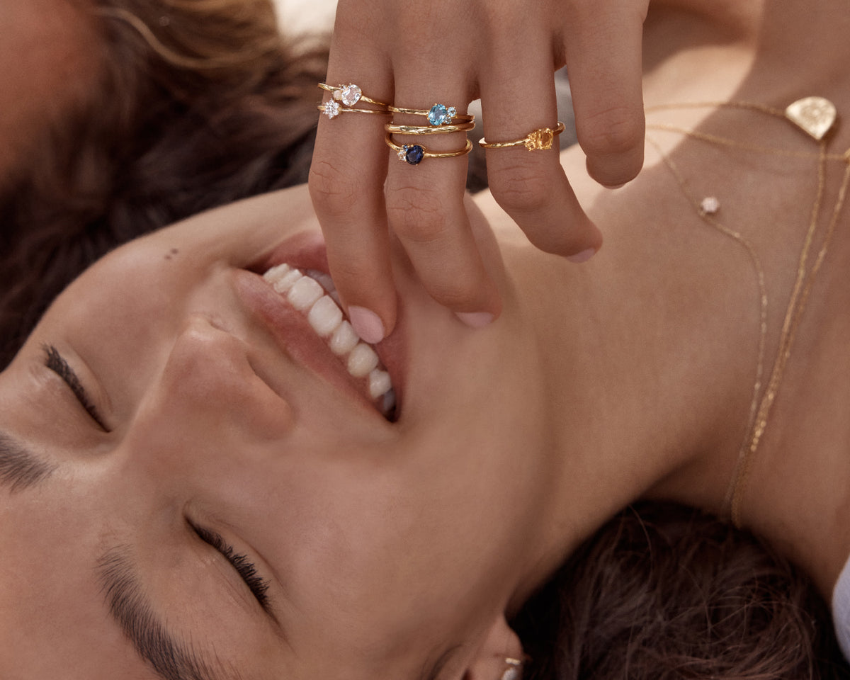 Clean Girl Ring Stack Creating The Perfect Ring Stack – by charlotte