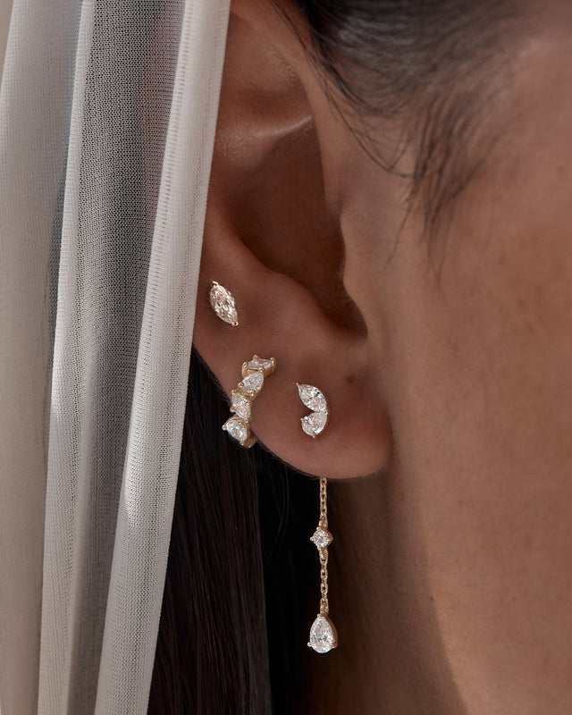 Lady Ear Rings Gold & Silver Earrings for Women – by charlotte