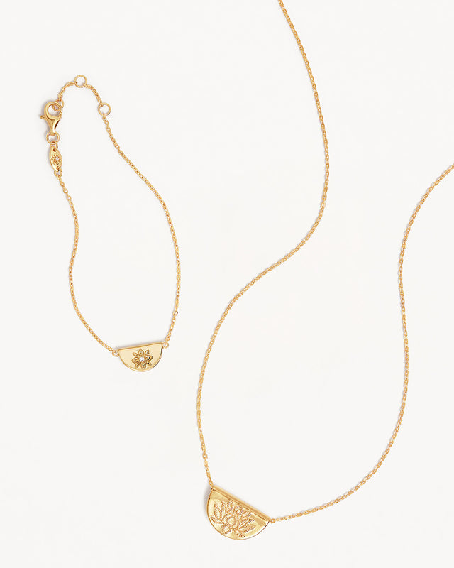 18k Gold Vermeil Signature Lotus Gift Set