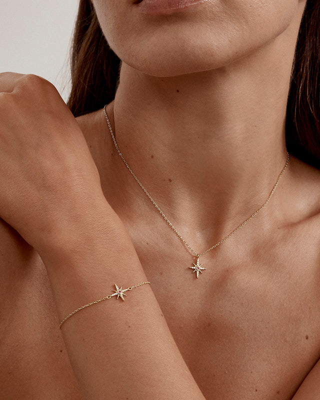 18k Gold Vermeil Starry Night Gift Set