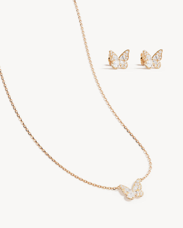 18k Gold Vermeil I Believe I Become Gift Set