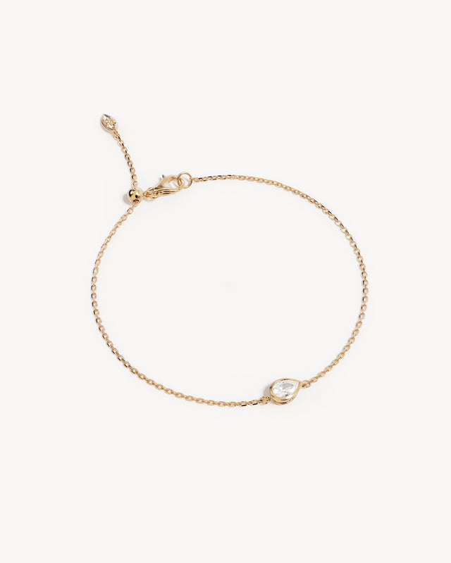 9k Solid Gold Echoes of Her 0.3ct Lab-Grown Diamond Bracelet