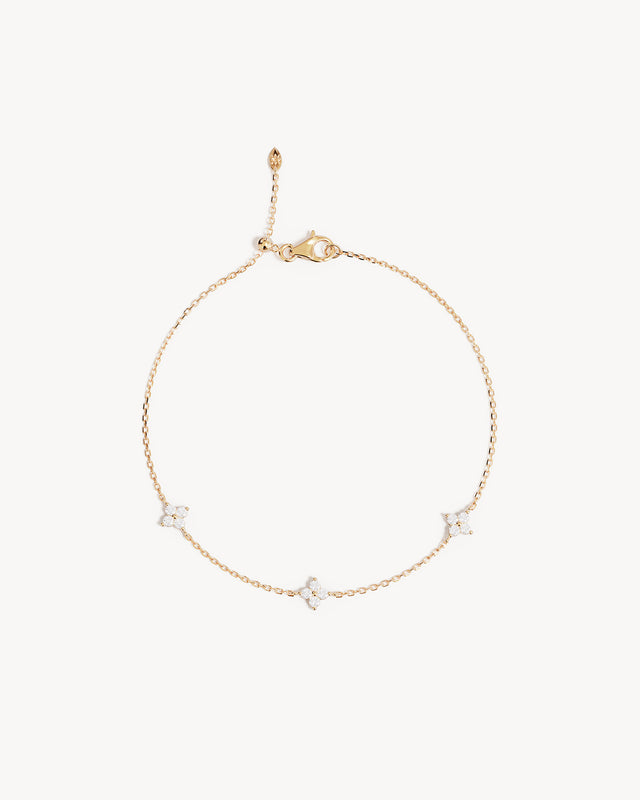 18k Solid Gold Renewal 0.9ct Lab Grown Diamond Bracelet