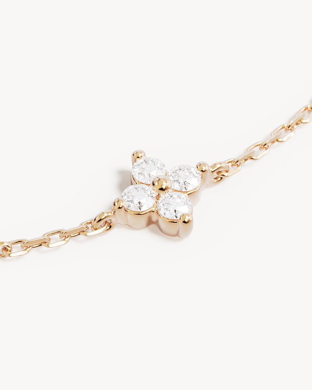 18k Solid Gold Renewal 0.9ct Lab Grown Diamond Bracelet