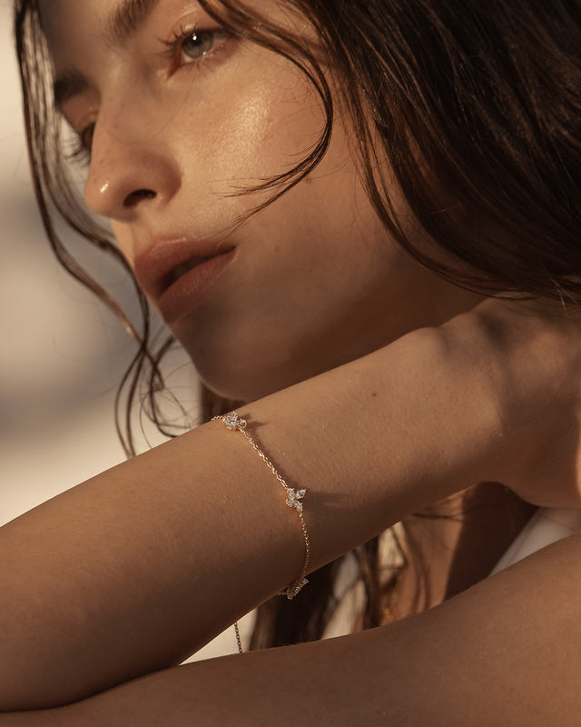 18k Gold Vermeil Dancing in the Wind Bracelet