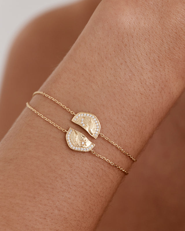 18k Gold Vermeil Together We Are Magic Friendship Bracelets