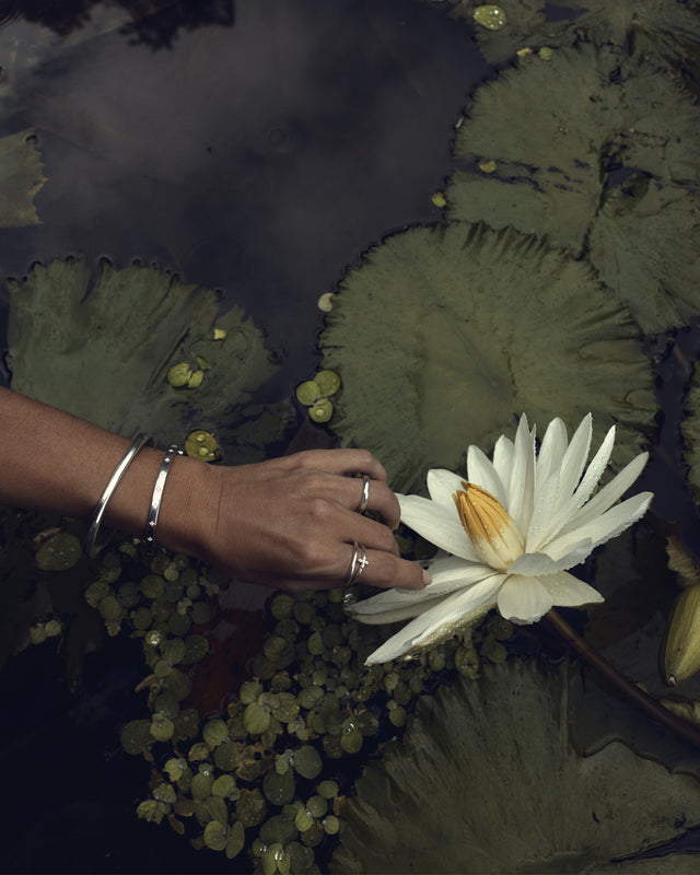 Sterling Silver Lover Medium Ring