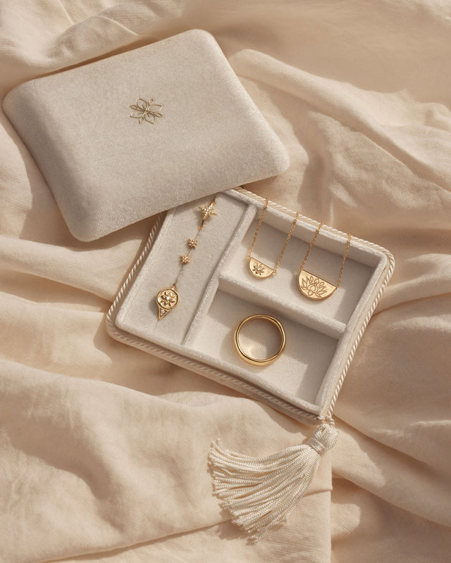 Keepsake Jewellery Box - Soft White