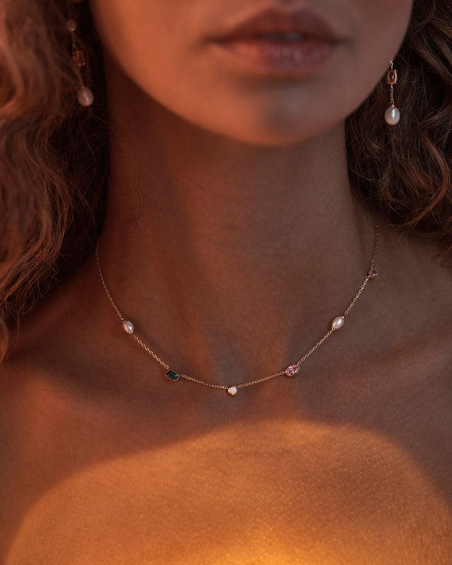 18k Gold Plated You Are Infinite Choker