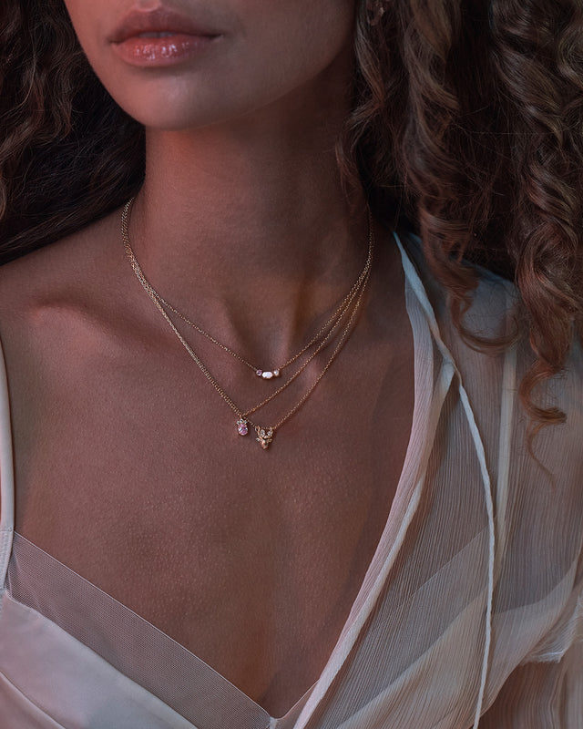 18k Gold Vermeil Cosmic Bloom Necklace