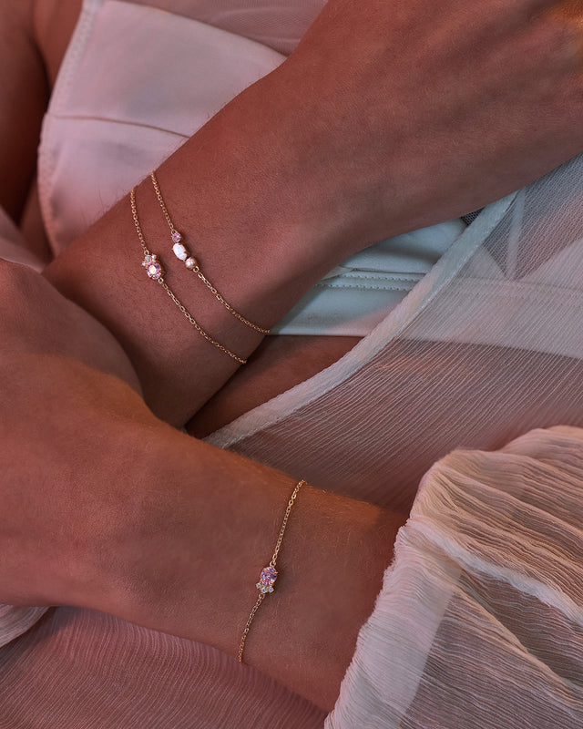 18k Gold Vermeil Cosmic Bloom Bracelet