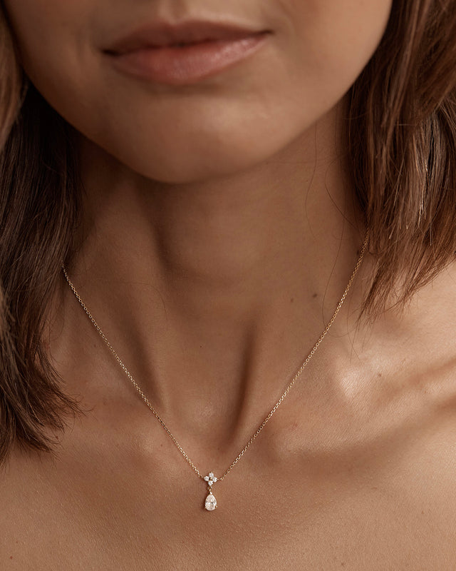 18k Solid Gold Renewal 0.5ct Lab Grown Diamond Necklace