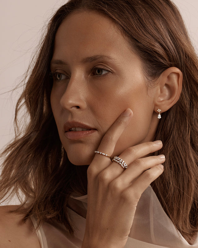 18k Solid Gold Renewal 0.28ct Lab Grown Diamond Earring