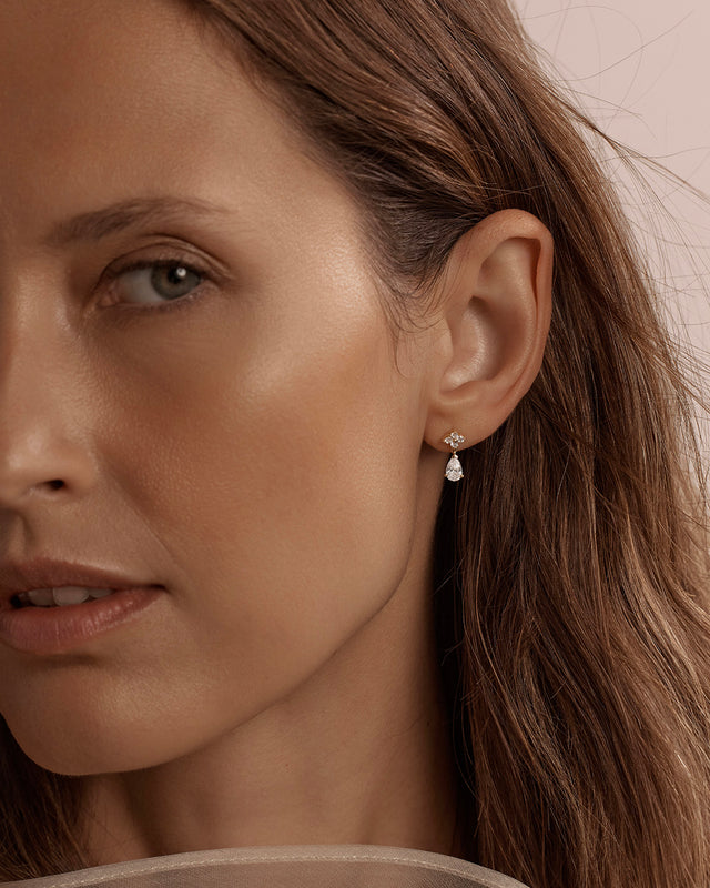 18k Solid Gold Renewal 0.28ct Lab Grown Diamond Earring