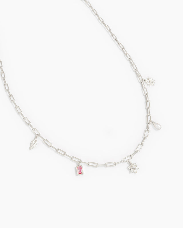 Sterling Silver Seasons of You Link Choker
