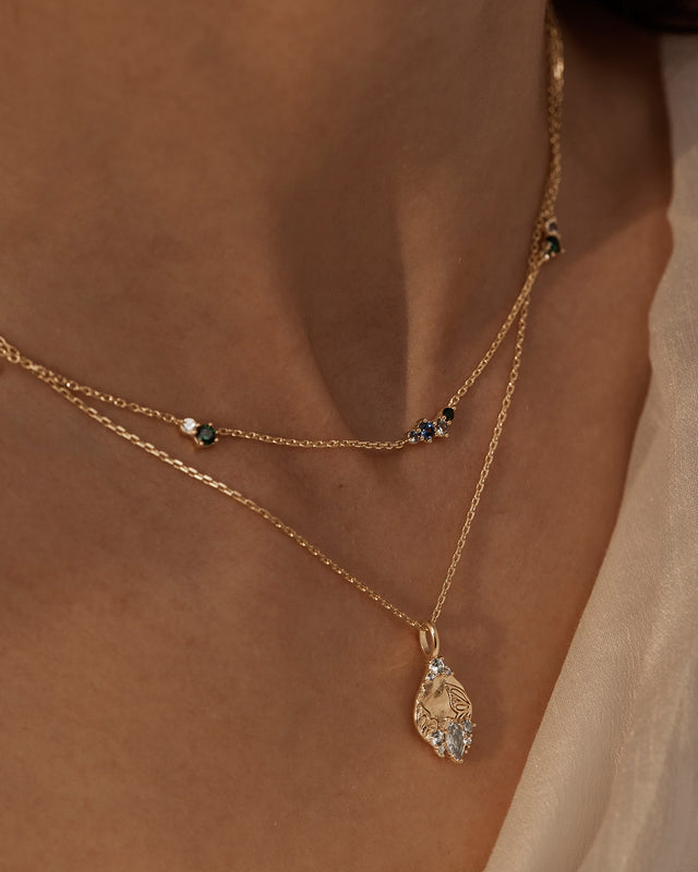 18k Gold Vermeil I Breathe, I Become Necklace