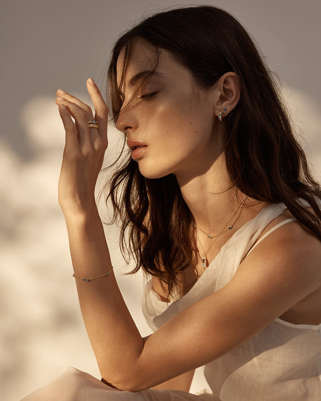 18k Gold Vermeil Endless Skies Choker