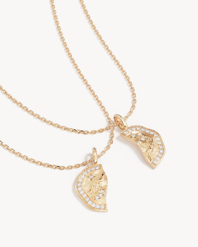 18k Gold Vermeil Together We Are Magic Friendship Necklaces
