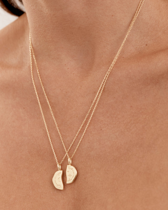 18k Gold Vermeil Together We Are Magic Friendship Necklaces